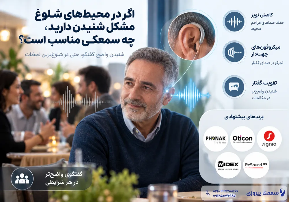 کم شنوایی متوسط و بهترین سمعک برای کم شنوایی متوسط